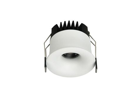 Oczko podtynkowe białe Zyra zintegrowany LED do salonu LP-1606/1RS WH Light Prestige