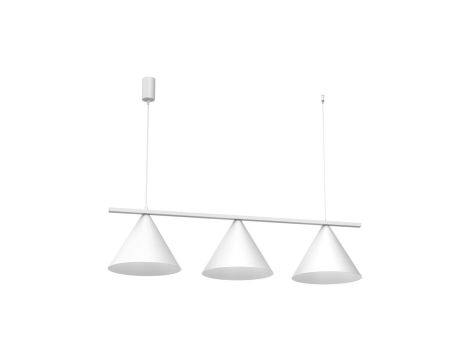 Lampa wisząca CAPITAL BIAŁY 3XGX52 MLP0939 Milagro