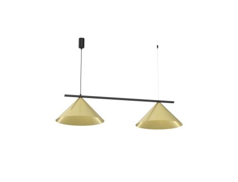Lampa wisząca CAPITAL CZARNO-ZŁOTY 2XGX53 MLP0941 Milagro