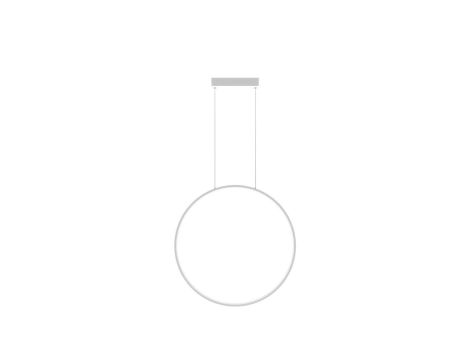 Lampa wisząca Mirror S koło – Nowoczesna elegancja z przełącznikiem barwy światła LP-999/1P S WH CCT Light Prestige