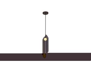 Lampa wisząca LIBRA 6xE14 w kolorze czarnym MILAGRO BY MACIEJ ZIEŃ