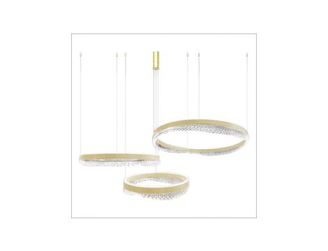 Lampa wisząca PRECIOSA 158W LED ML1001 Milagro