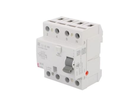 002061612 Wyłącznik różnicowy, Prąd znamionowy: 40A, Iróżn: 30mA, Bieguny: 4, 230V,400V