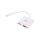USB.C-ADAP-14 Adapter USB 3.0 0,15m biały Obsługa: 4K, UHD 2160p biały
