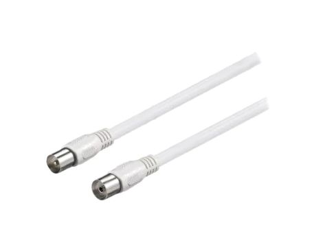 A+/SAT-M/F-0500-WH Kabel 5m PVC klasa ekranowania A+ biały 75