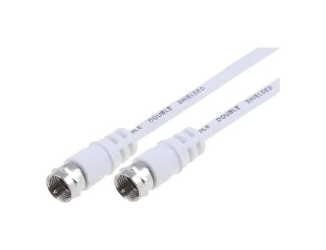 CABLE-F/F-15 Kabel 15m F wtyk, z obu stron biały
