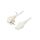 SN41-3/07/2BW Kabel 3x0,75mm2 CEE 7/7 (E/F) wtyk kątowy, IEC C15 żeński