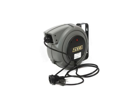 Profesjonalny kablozwijak 3x1,5mm 15m wtyczka + 1 gniazdo 4315/SGS