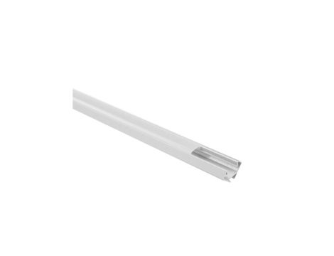 Profil R01 narożny biały + klosz mleczny 1m