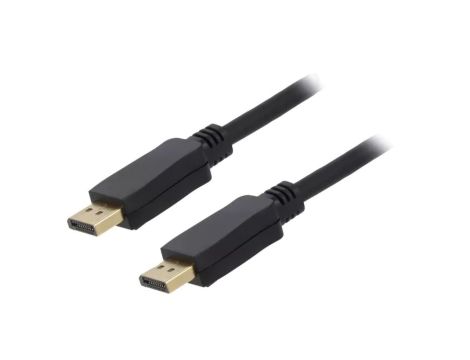 MC.2111.030BK Kabel DisplayPort 1.2 DisplayPort wtyk, z obu stron 3m czarny