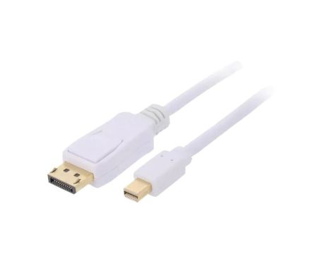 MC.2110.1112.020WH Kabel DisplayPort 1.1 DisplayPort wtyk, mini DisplayPort wtyk