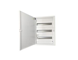 Rozdzielnica natynkowa metalowa 3x18 modułów IP30 (400V AC) 605x436x130mm drzwi pełne Doktorvolt