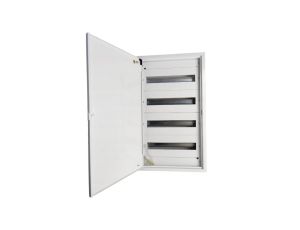 Rozdzielnica natynkowa metalowa 4x18 modułów IP30 (400V AC) 755x436x130mm drzwi pełne Doktorvolt