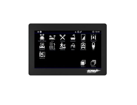 7 calowy Panel dotykowy, czarny, pojemnościowy, TPR-7B