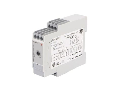 DBB01DM24 Przekaźnik czasowy, 0,1600s, DPDT, 250VAC/8A,24VDC/5A, -2060C
