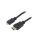 HDMI.HE320.050 Kabel HDMI 2.0 HDMI wtyk,micro HDMI wtyk PVC Dł: 5m czarny