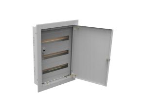 Rozdzielnica podtynkowa metalowa 3x18 modułów IP30 (400V AC) 585x415x130mm drzwi pełne Doktorvolt