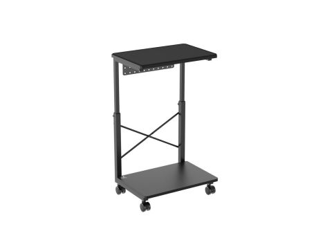Podstawka wózek na kółkach pod komputer CPU z półką NanoRS, 80kg max, regulowana wysokość 550~850mm, RS430