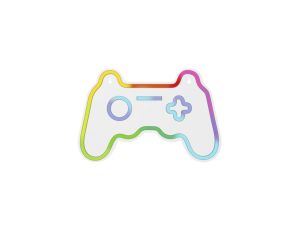 Neon LED RGB GAMEPAD FLRNE04 + pilot Forever Light
