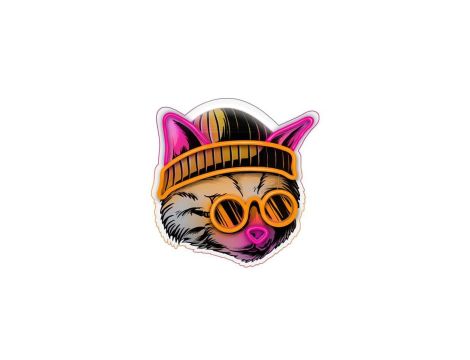 Neon ART LED KOT MARZYCIEL multikolor FLA04 Forever Light