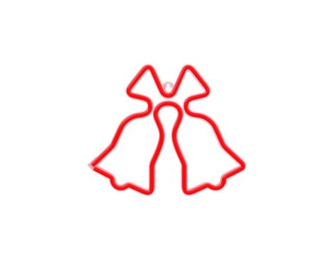 Neon LED CHRISTMAS DZWONKI czerwone FLNE17 Forever Light