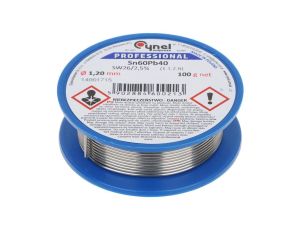 Drut lutowniczy CYN-1.20/100