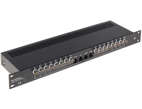 Tansformator VIDEO do szaf RACK 16xBNC TR-16/RACK
