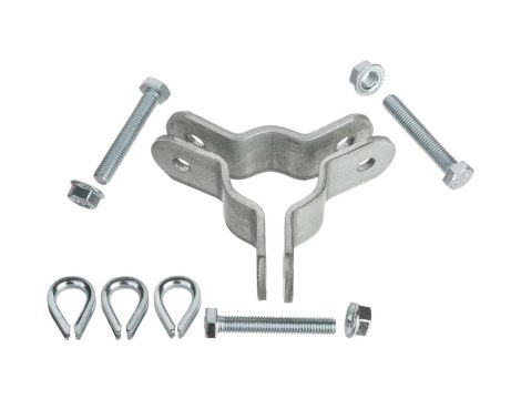 Obejma zaciskowa do mocowania odciągów SR-3050E