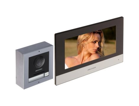 Zestaw wideodomofonowy 1-rodzinny 2-żyłowy DS-KIS702Y