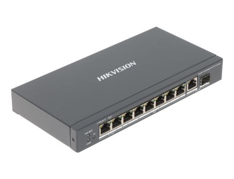 Switch PoE 8-portowy 1Gbps + SFP (niezarządzalny) DS-3E0510HP-E