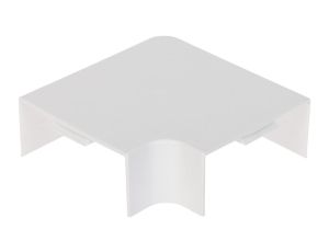 Łącznik kątowy do kanałów LK 40/90 biały