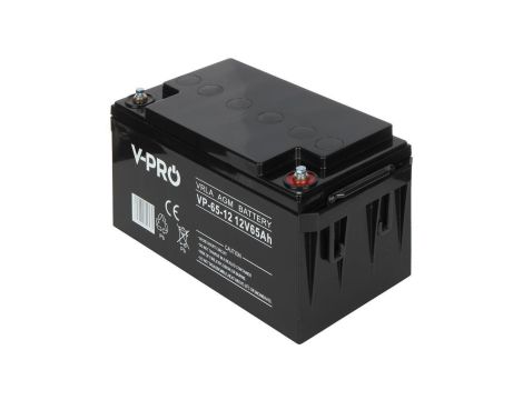 Akumulator VRLA AGM 12V 65Ah (żywotność 3-5lat) VP-65-12 M6