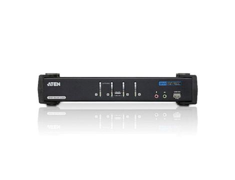 Aten Biurkowy przełącznik KVM 4 port USB DVI Audio Dual Link