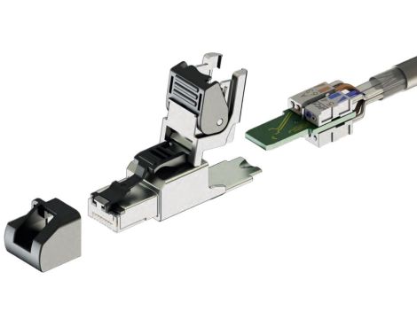 Telegärtner Wtyk STX ekranowany RJ45 Kat.6A T568B na drut AWG24-22 linkę AWG27-22
