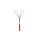 Kabel S/FTP Kat.7 linka 4x2xAWG27/7 LSOH 305m czerwony L02002C0061