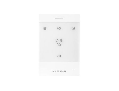 Unifon głośnomówiący, możliwość sterowania dwoma wejściami (furtka, brama) Vidos IPX M110-U