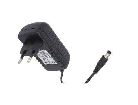POSB12200A Zasilacz adapter czarny 24W 12V/2A CEE7/16 wtyk DC:2.1/5.5(+)