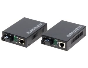 Media konwerter wielomodowy - zestaw TXRX OM1-MM