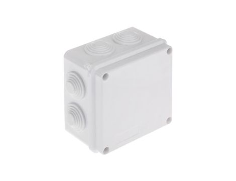 Puszka odgałeźna z dławnicami 108x108x67 IP65 PK-100X100