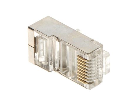 Wtyk teleinformatyczny ekranowany RJ45 FTP kat. 5e RJ45T-EKRAN*P100 TYP EZ