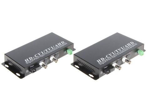 Światłowodowy konwerter WIDEO OVH-2D/SC 2x VIDEO + RS-485 KOMPLET TXRX