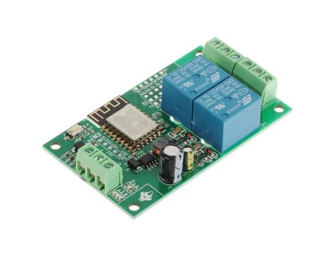 Moduł przekaźnikowy ESP12-2R-D8 Wi-Fi