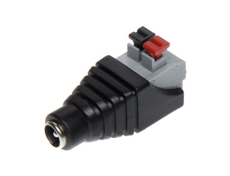 Wtyk zasilania 2.1/5.5 /zaciski sprężynowe/ G-55H*P10