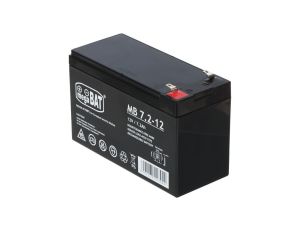 Akumulator VRLA AGM 12V 7.2Ah (żywotność 3-5lat) MB 7.2-12 T1