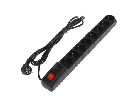 Przedłużacz przeciwprzepięciowy 8-gniazd ACAR-S8/FA/RACK