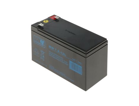 Akumulator VRLA AGM 12V 7.2Ah (żywotność 6-9lat) MW 7.2-12L T2