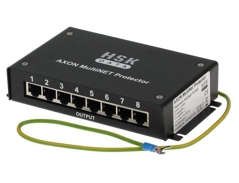 Ogranicznik przepięć 8xRJ45 AXON-MULTINET-8 ETHERNET