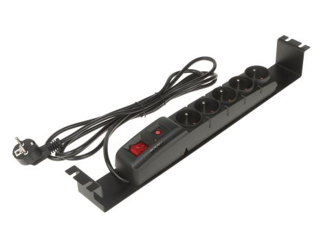 Przedłużacz przeciwprzepięciowy 5-gniazd ACAR-F5/FA/RACK