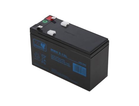 Akumulator VRLA AGM 12V 9Ah (żywotność 6-9lat) MWH 9-12L T2