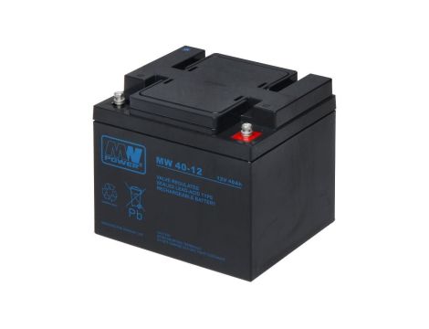 Akumulator VRLA AGM 12V 40Ah (żywotność 6-9lat) MW 40-12 M6
